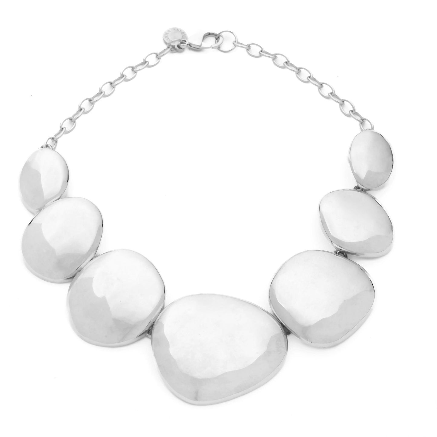 La Mamounia Pepita - Choker by Rosana Bernardes metal pieces featuring organic shapes