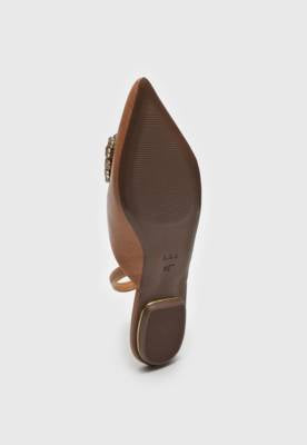 JB Amber Buckle Flat