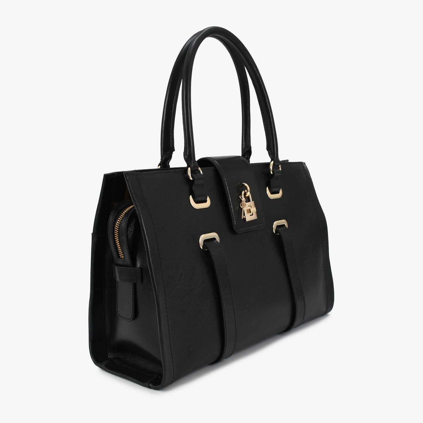 JB Bellagio Satchel Jet Noir