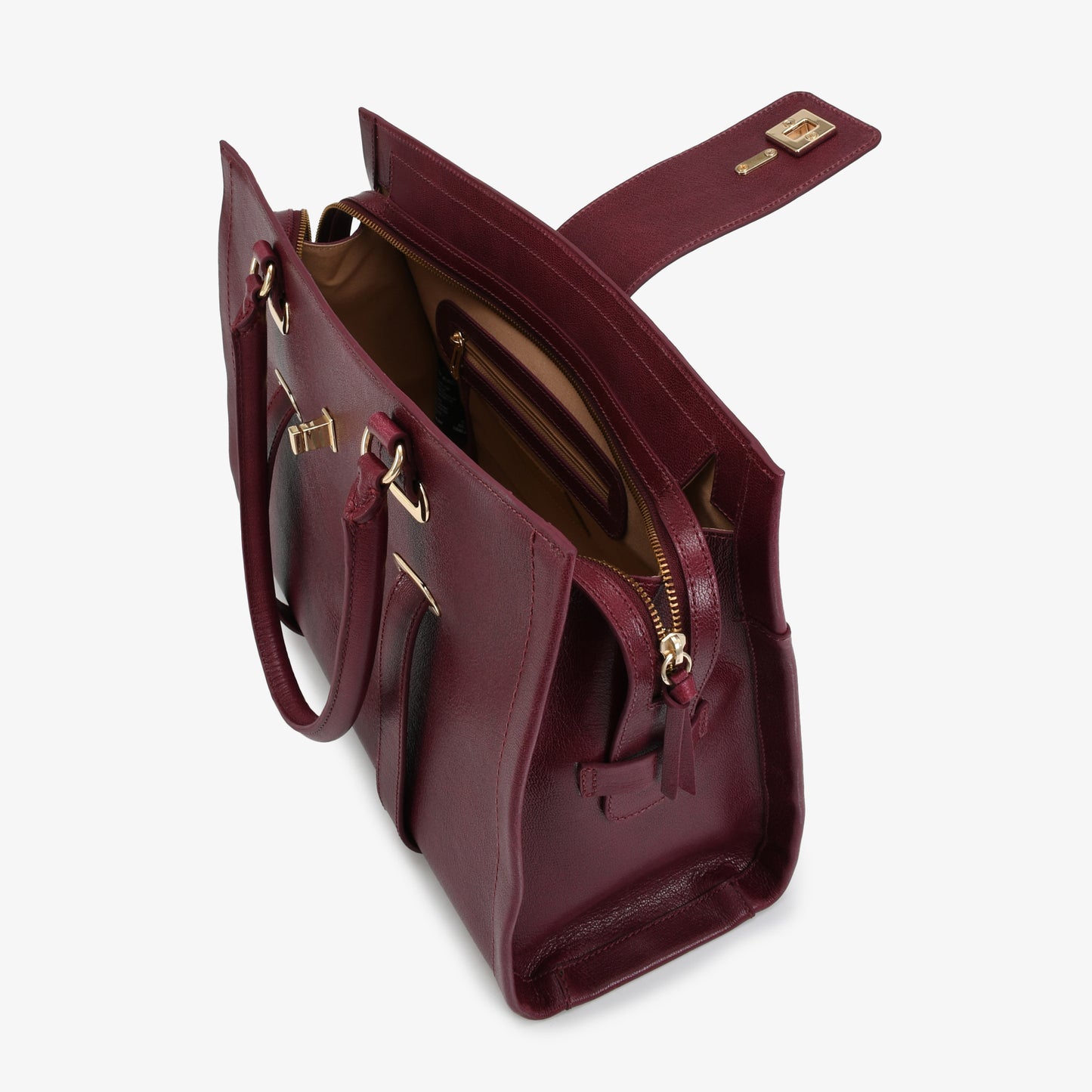 JB Bellagio Satchel Jet Noir