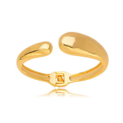 Colleen - rounded bracelet in radiant gold