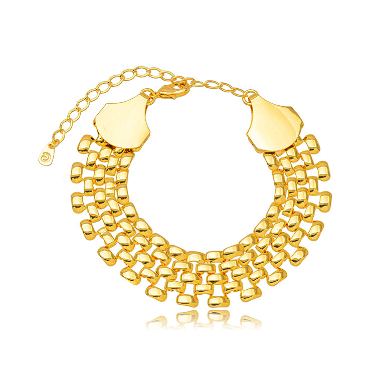 Addison - gold thick bracelet chain