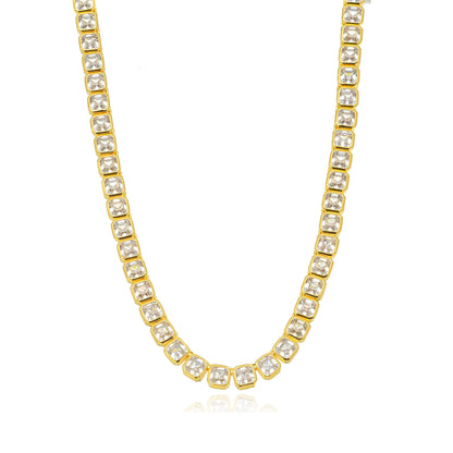 Elaina - multiple rounded-edge squares, each accented with a sparkling zirconia