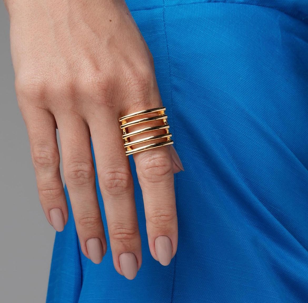 Ally - Multi Wrap Gold Ring