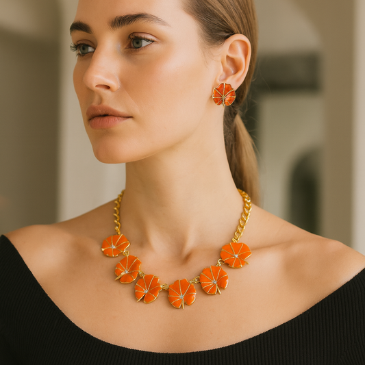 RB Flor de Fogo Necklace