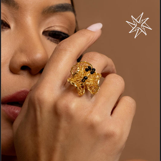 Jatoba Blossom Ring