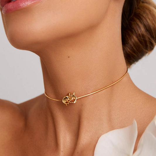 Orquidea XS Choker