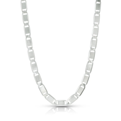 John - Men's chain in 925 silver in different weaves, lengths, and weights